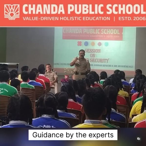 Cyber Security Seminar conducted at Chanda Public School