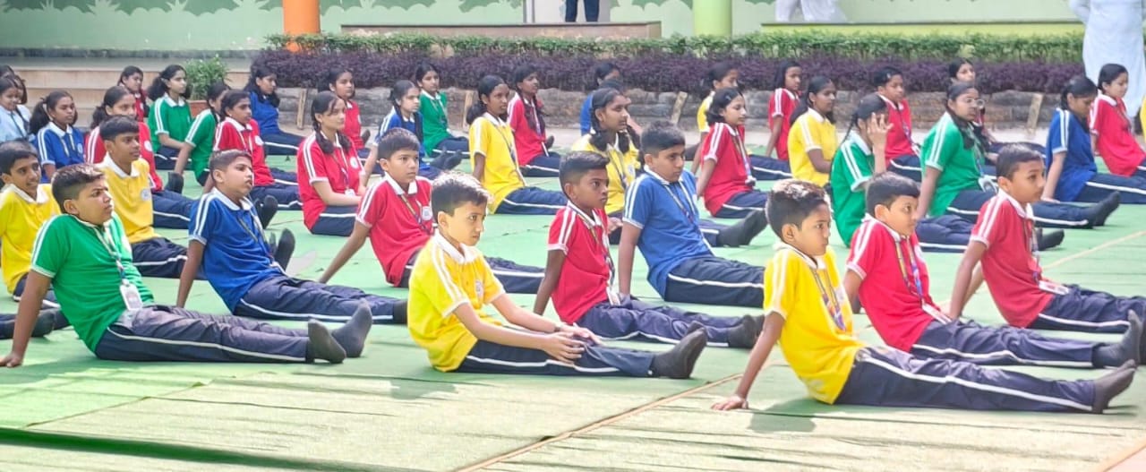 Yoga day celebration